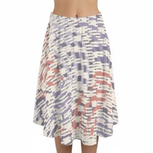 Pastel Watercolor Maxi Skirt with Pockets – view 2